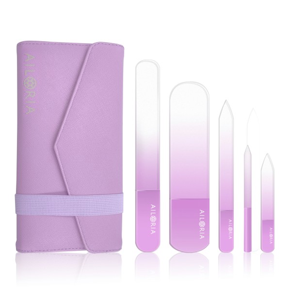 CONTOUR LUXE Glass nail file set