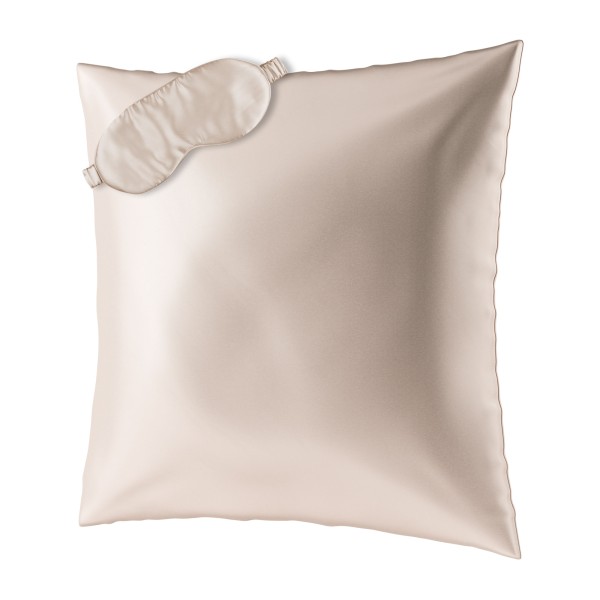 BEAUTY SLEEP SET (80x80) Silk pillowcase and sleeping mask