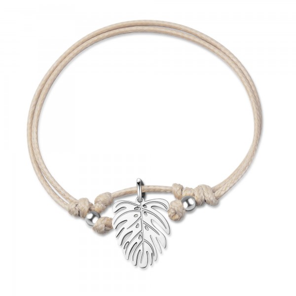 JUNGLE Bracelet beige/silver