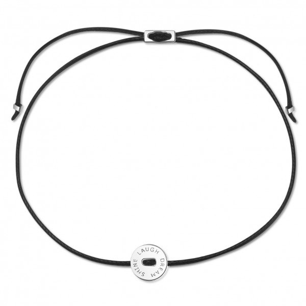 LALIE Armband schwarz/silber