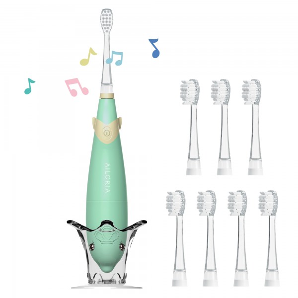 BUBBLE BRUSH Brosse à dents électrique pour enfants à technologie sonique