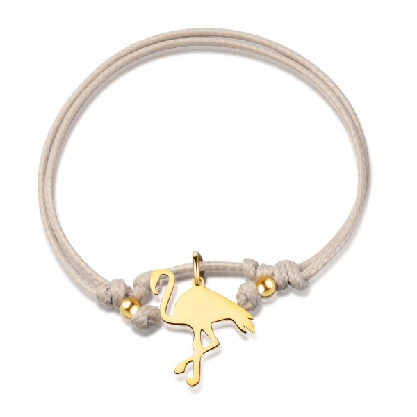 FLAMANT Bracelet beige/silver