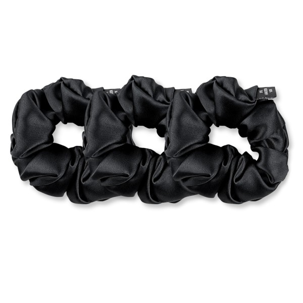 DOUX Set 3 silk scrunchies M