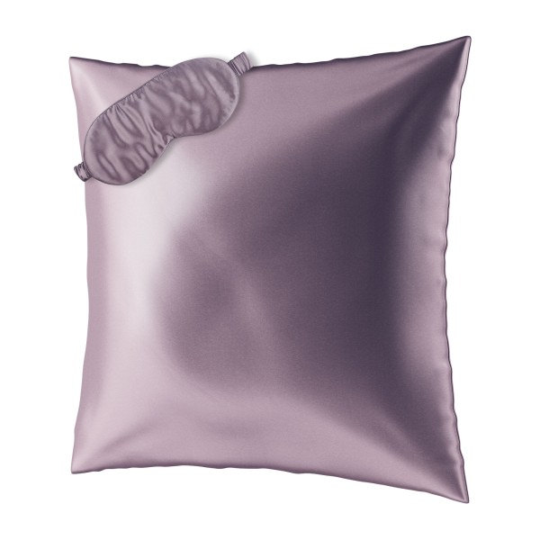 BEAUTY SLEEP SET (80x80) Silk pillowcase and sleeping mask