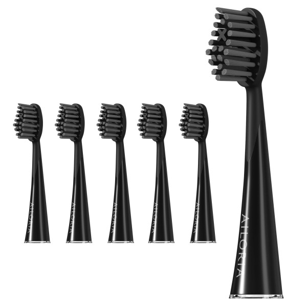 SHINE BRIGHT Têtes de brosse Extra Clean - lot de 6