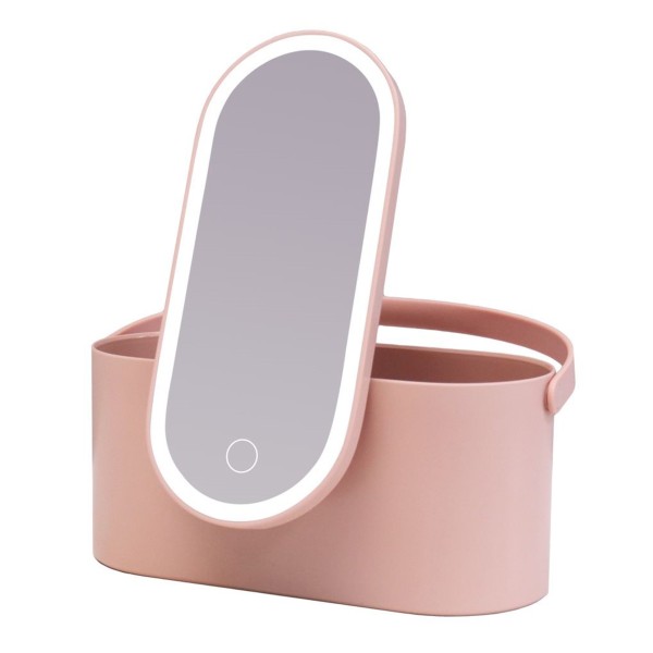 MAGNIFIQUE Coffret de beauté avec miroir LED à luminosité variable (USB)