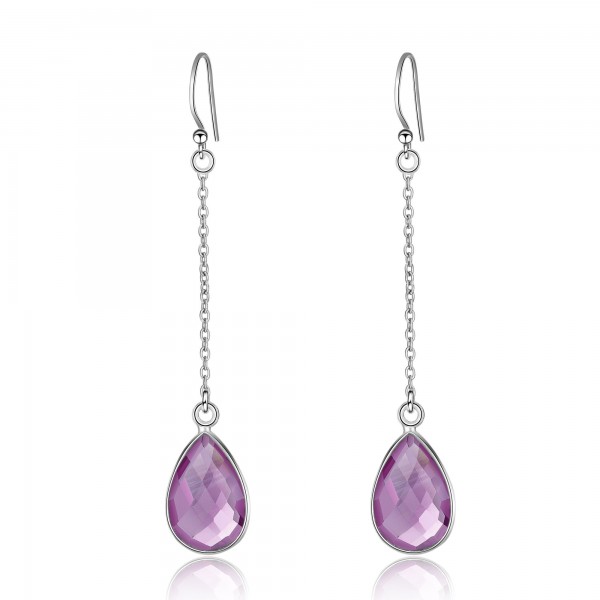 VIOLETTE Boucles d'oreilles