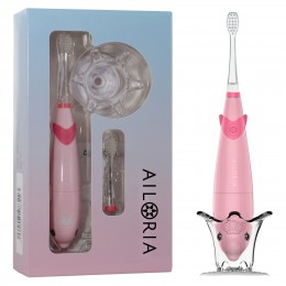 Aperçu: BUBBLE BRUSH Brosse à dents électrique pour enfants à technologie sonique Aperçu: BUBBLE BRUSH Brosse à dents électrique pour enfants à technologie sonique