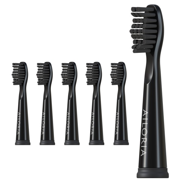 FLASH TRAVEL Replacement brush heads set of 6