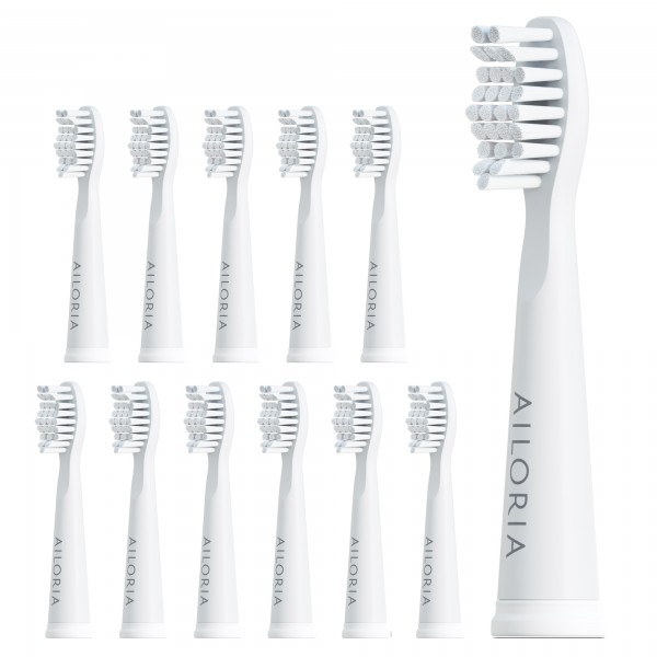 FLASH TRAVEL Replacement brush heads set of 12
