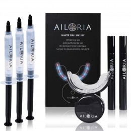 WHITE ON LUXURY Whitening Set & Refill Gel-Spritzen WHITE ON LUXURY Whitening Set & Refill Gel-Spritzen