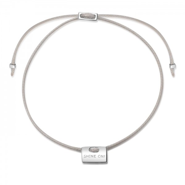 LORIE Armband beige/silber