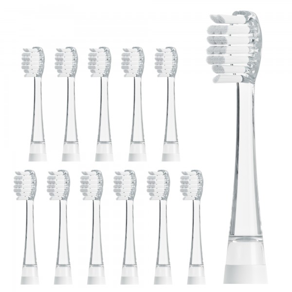 BUBBLE BRUSH Têtes de brosse - lot de 12