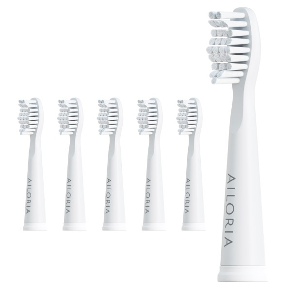 FLASH TRAVEL Replacement brush heads set of 6